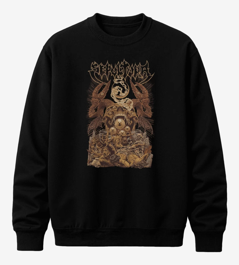 Poleron polo Negro de Sepultura Arise v2