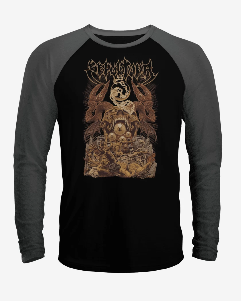 Polera Raglan Sepultura Arise v2