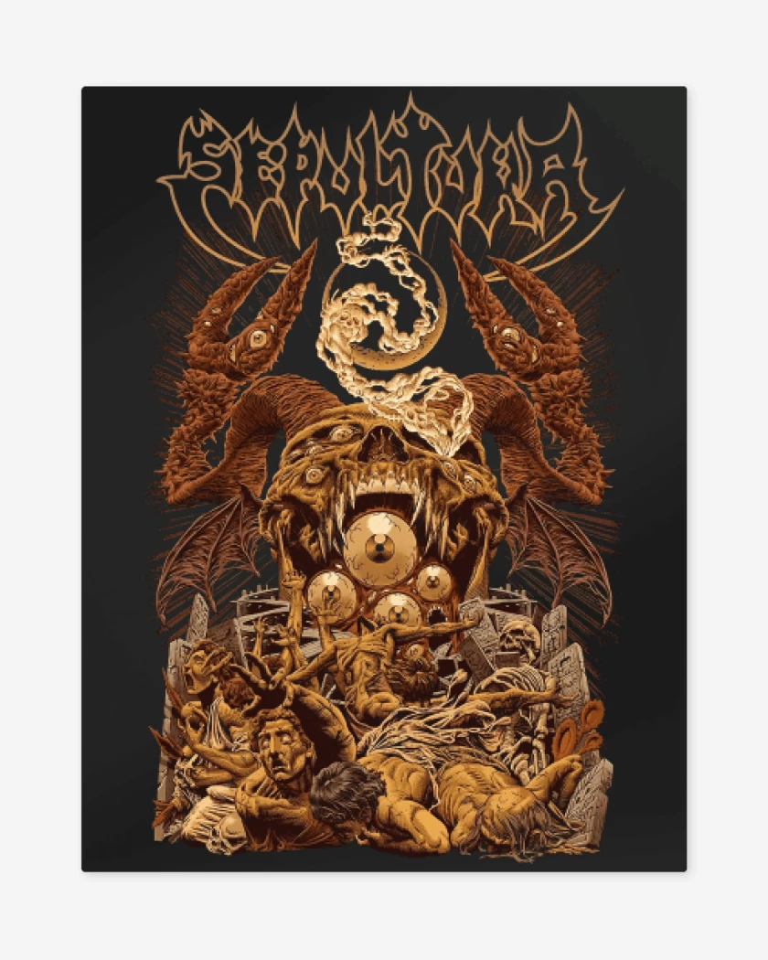 Print metalico Sepultura Arise v2