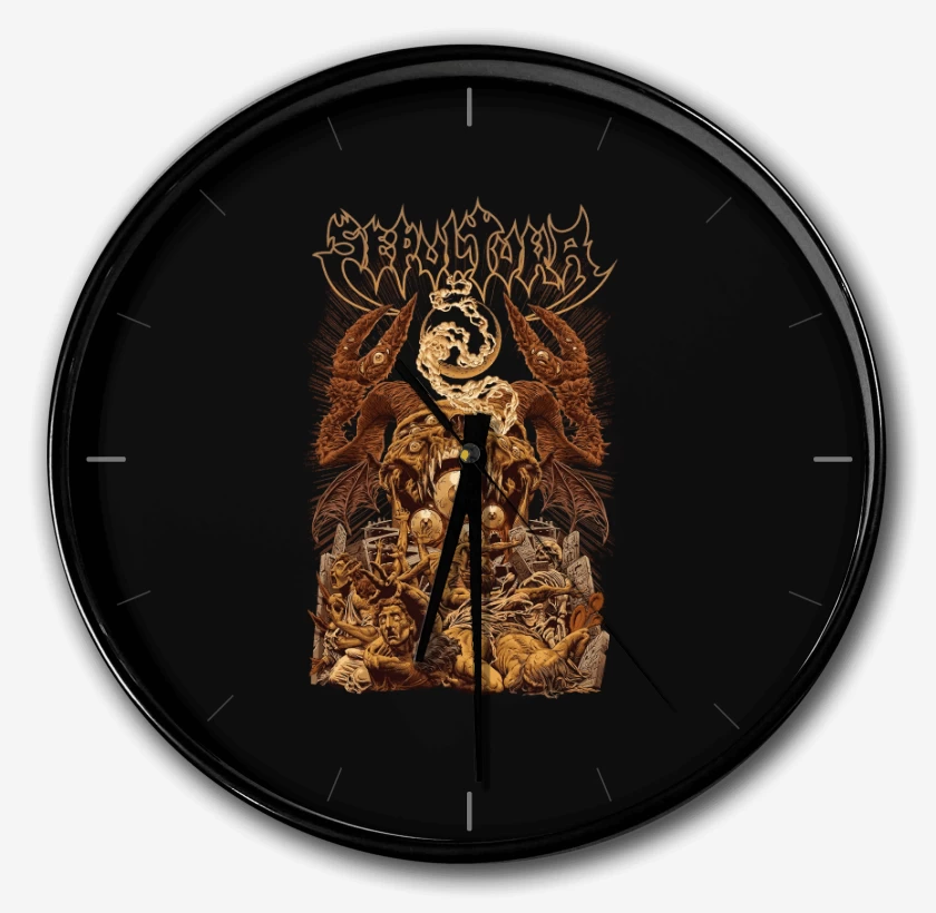 Reloj Negro de Sepultura Arise v2