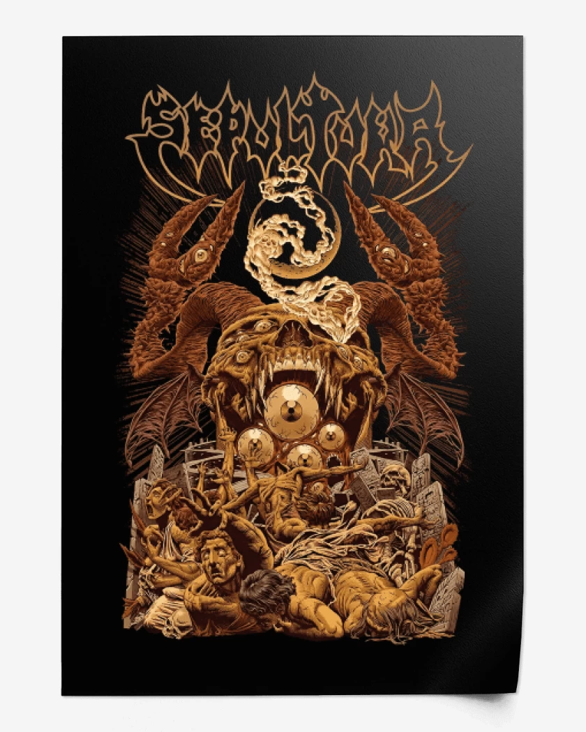 Print Sepultura Arise v2