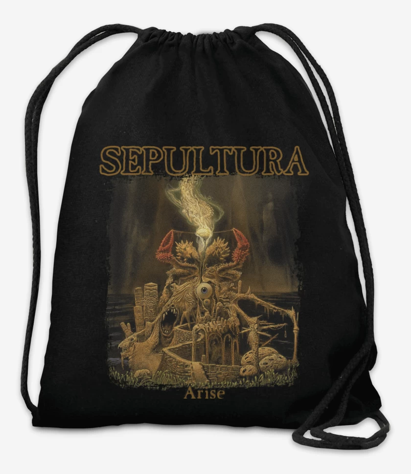 Mochila Negro de Sepultura Arise