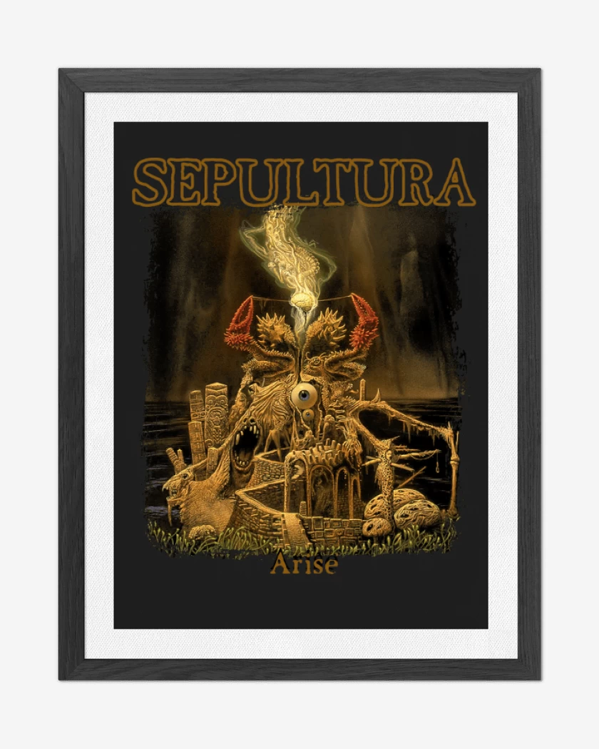 Cuadro decorativo Sepultura Arise