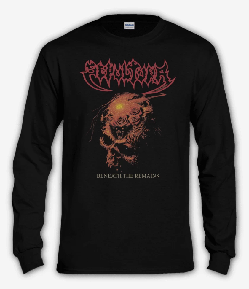 Polera manga larga Sepultura Beneath the Remains