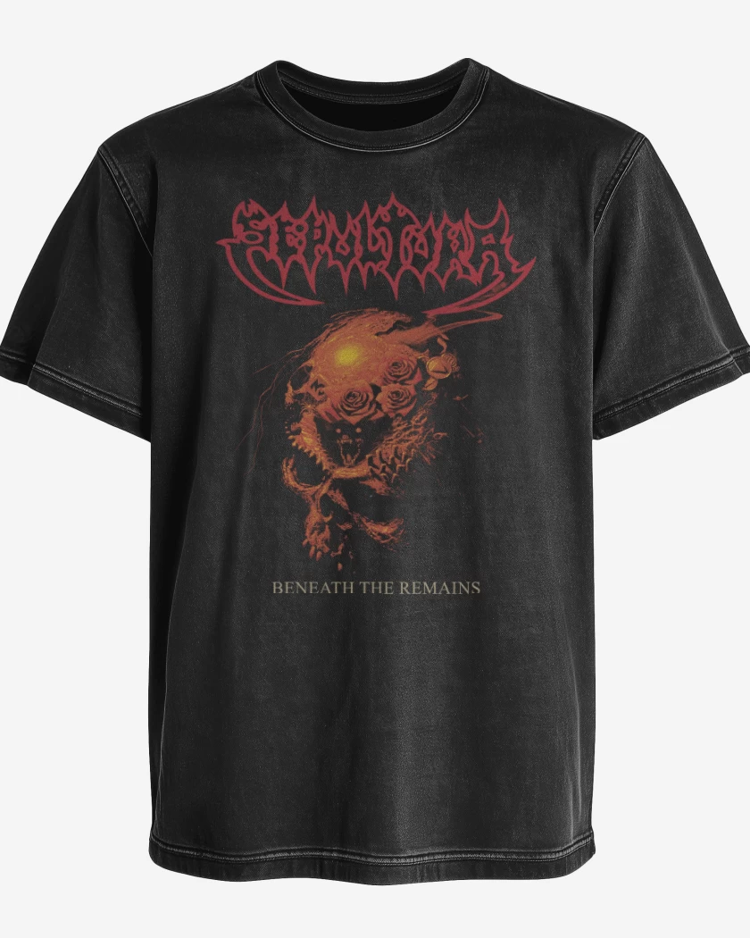 Polera desgastada Sepultura Beneath the Remains
