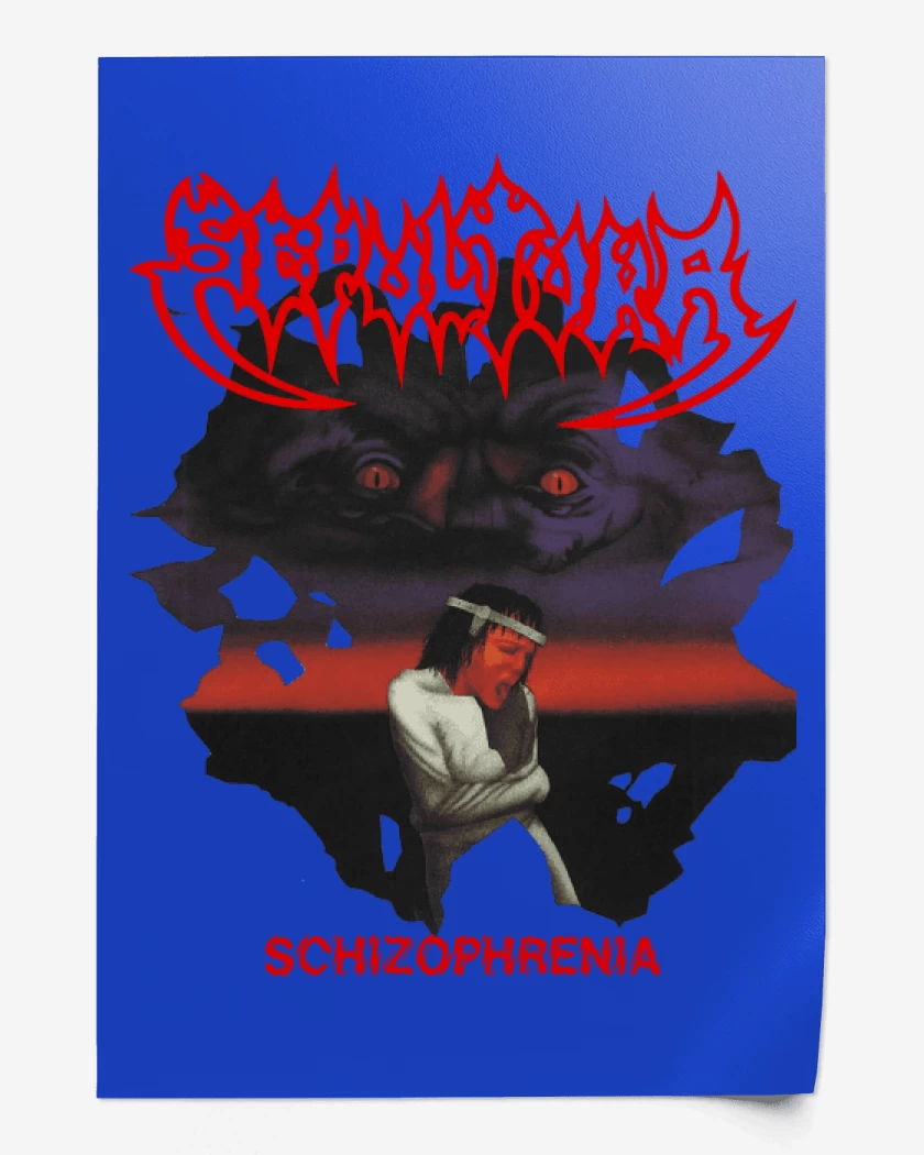 Print Sepultura Schizophrenia
