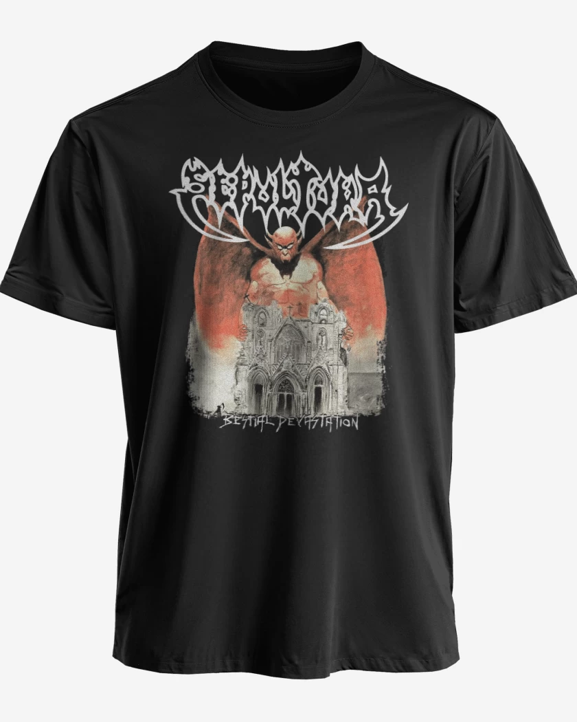 Polera Sepultura Bestial Devastation