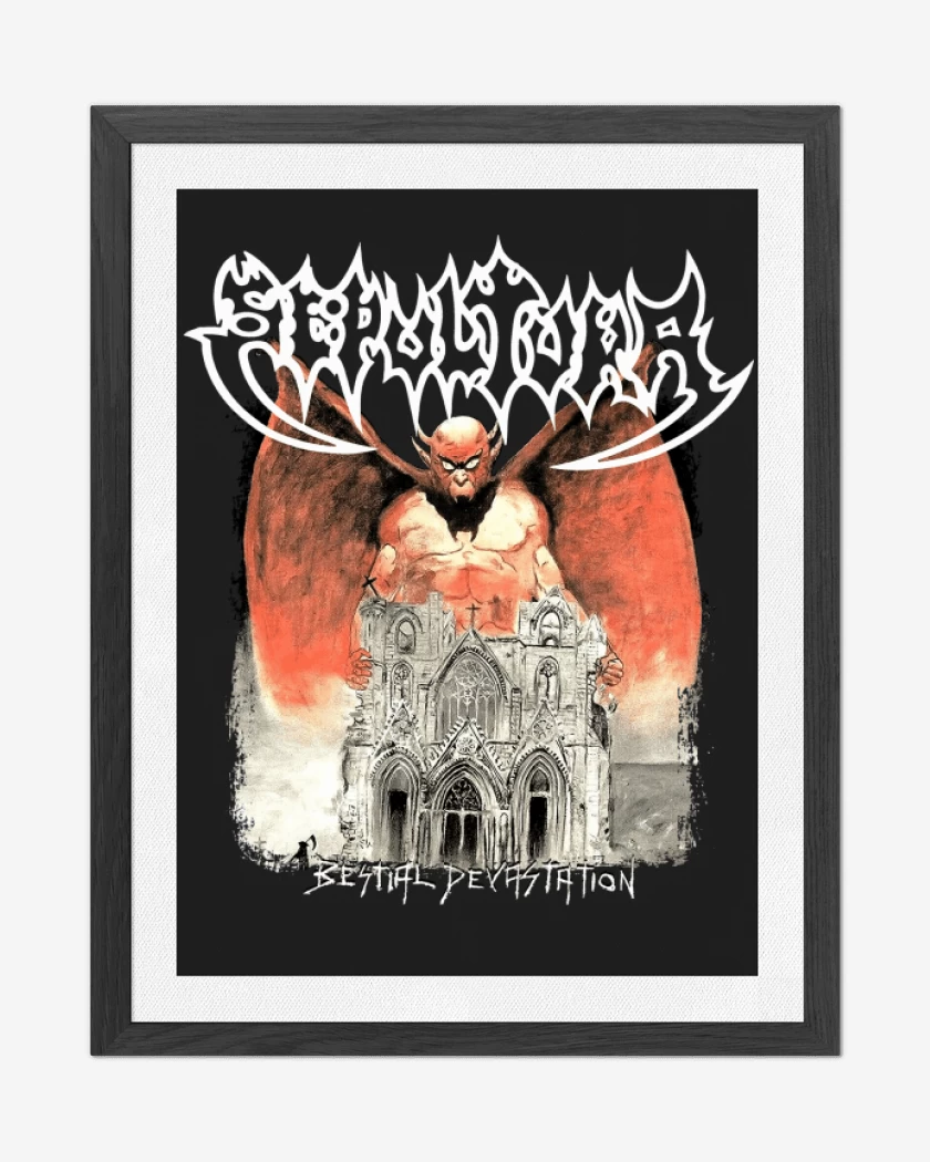 Cuadro decorativo Sepultura Bestial Devastation