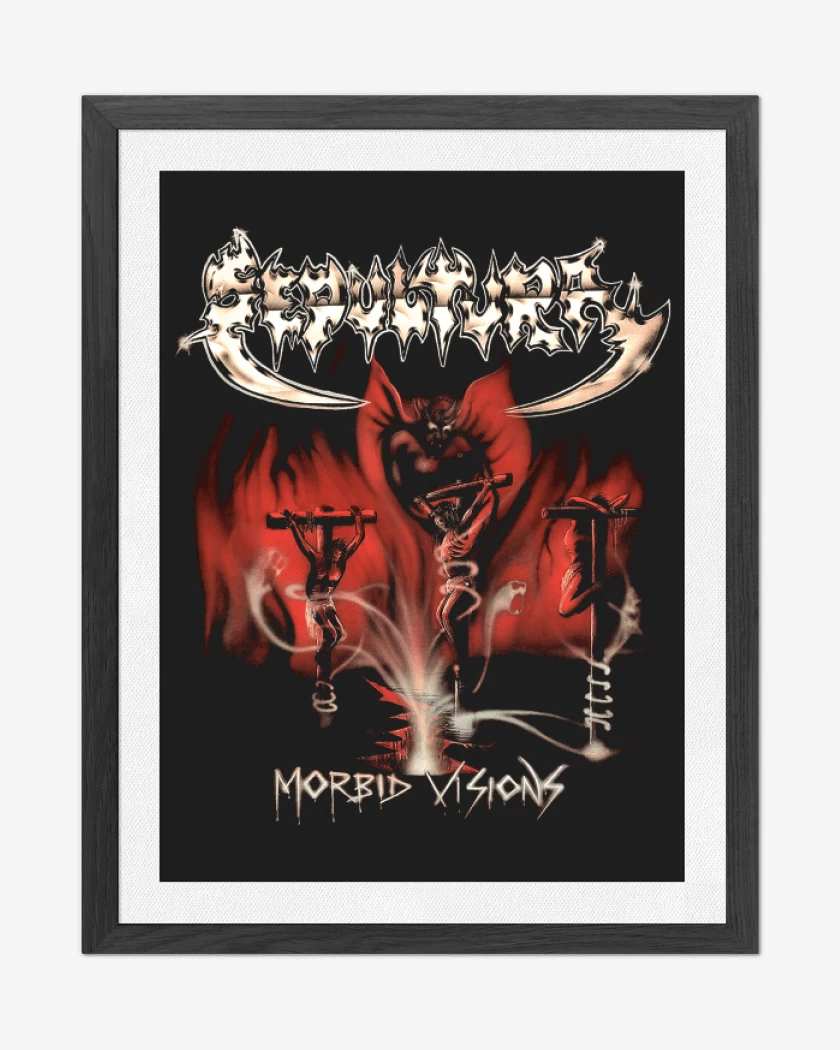 Cuadro decorativo Sepultura Morbid Visions