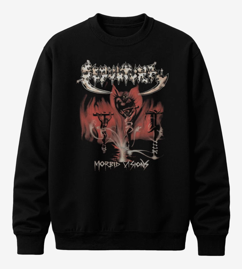 Poleron polo Sepultura Morbid Visions