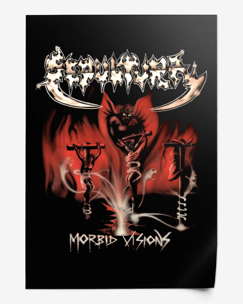 Print Sepultura Morbid Visions
