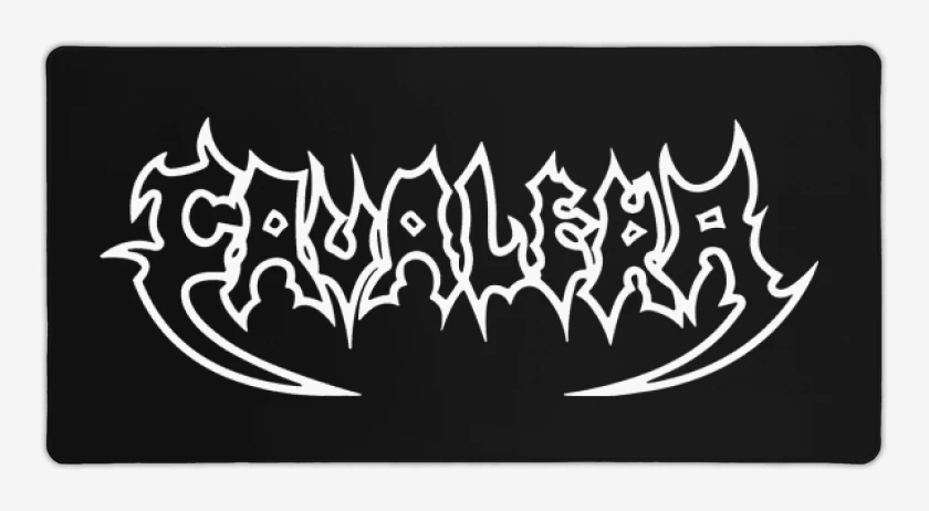 Mouse pad Gamer Cavalera Logo