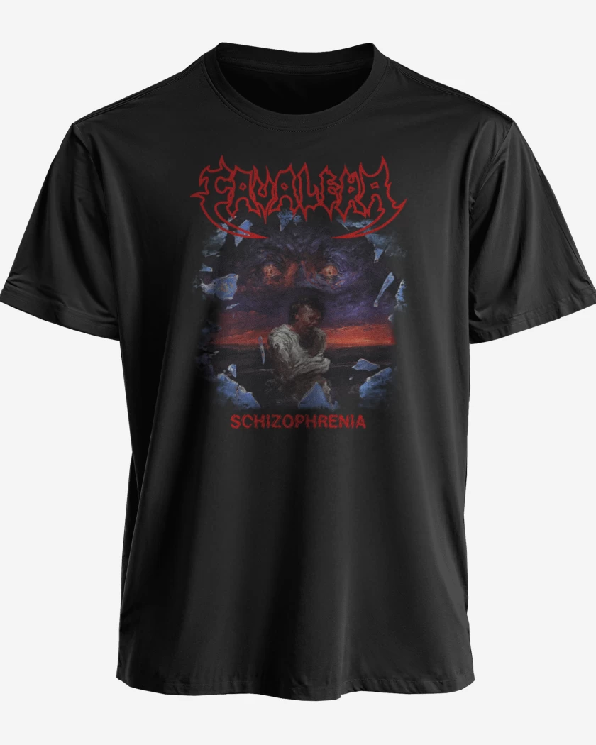 Polera Cavalera Schizophrenia