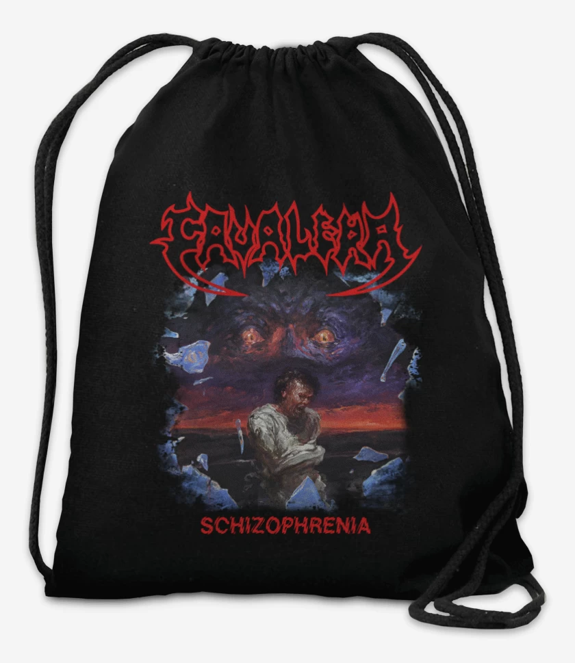 Mochila Negro de Cavalera Schizophrenia