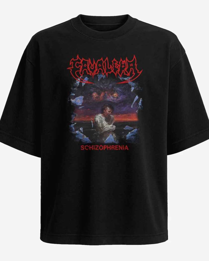 Polera Oversize Cavalera Schizophrenia