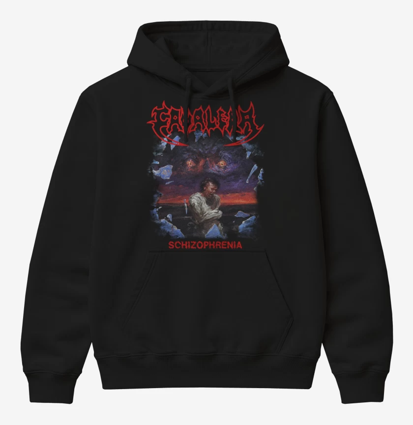 Poleron Canguro básico Cavalera Schizophrenia