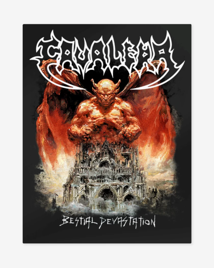 Print metalico Cavalera Bestial Devastation