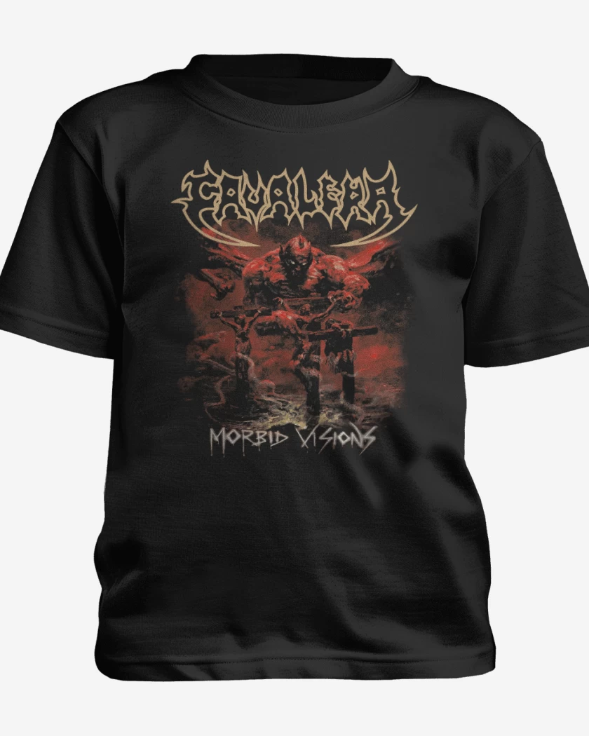 Polera de niño Negro de Cavalera Morbid Visions