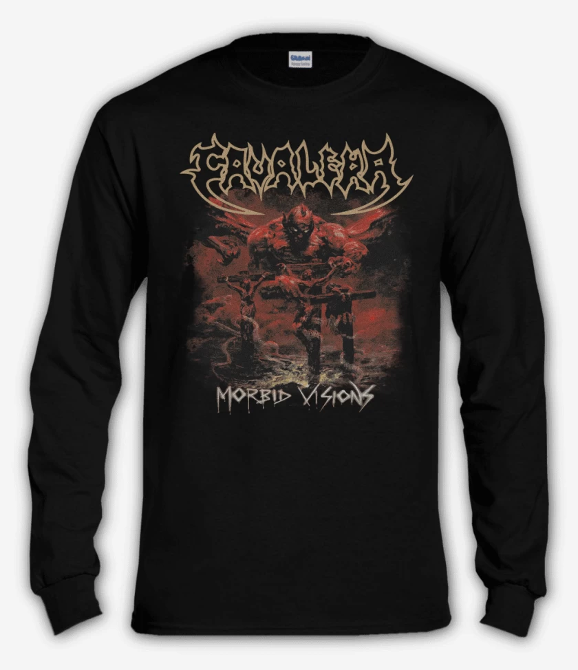Polera manga larga Negro de Cavalera Morbid Visions