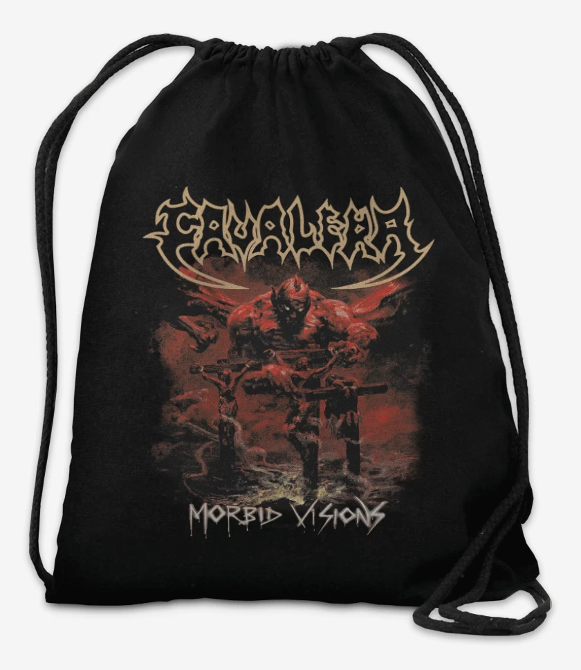 Mochila Negro de Cavalera Morbid Visions