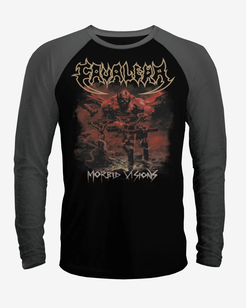 Polera Raglan Cavalera Morbid Visions