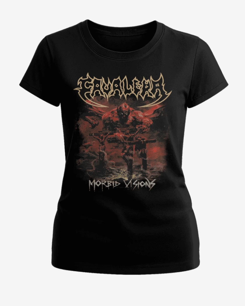 Polera de Mujer Negro de Cavalera Morbid Visions