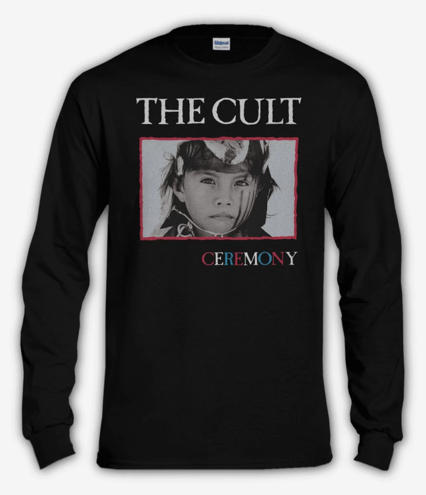 Polera manga larga Negro de The Cult Ceremony