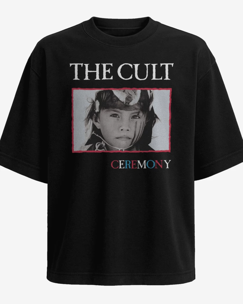 Polera Oversize Negro de The Cult Ceremony