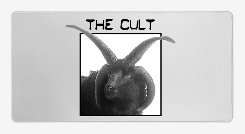 Mouse pad Gamer Blanco de The Cult