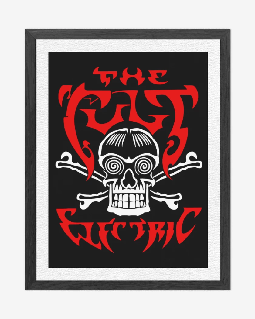 Cuadro decorativo Negro de The Cult Elec tric