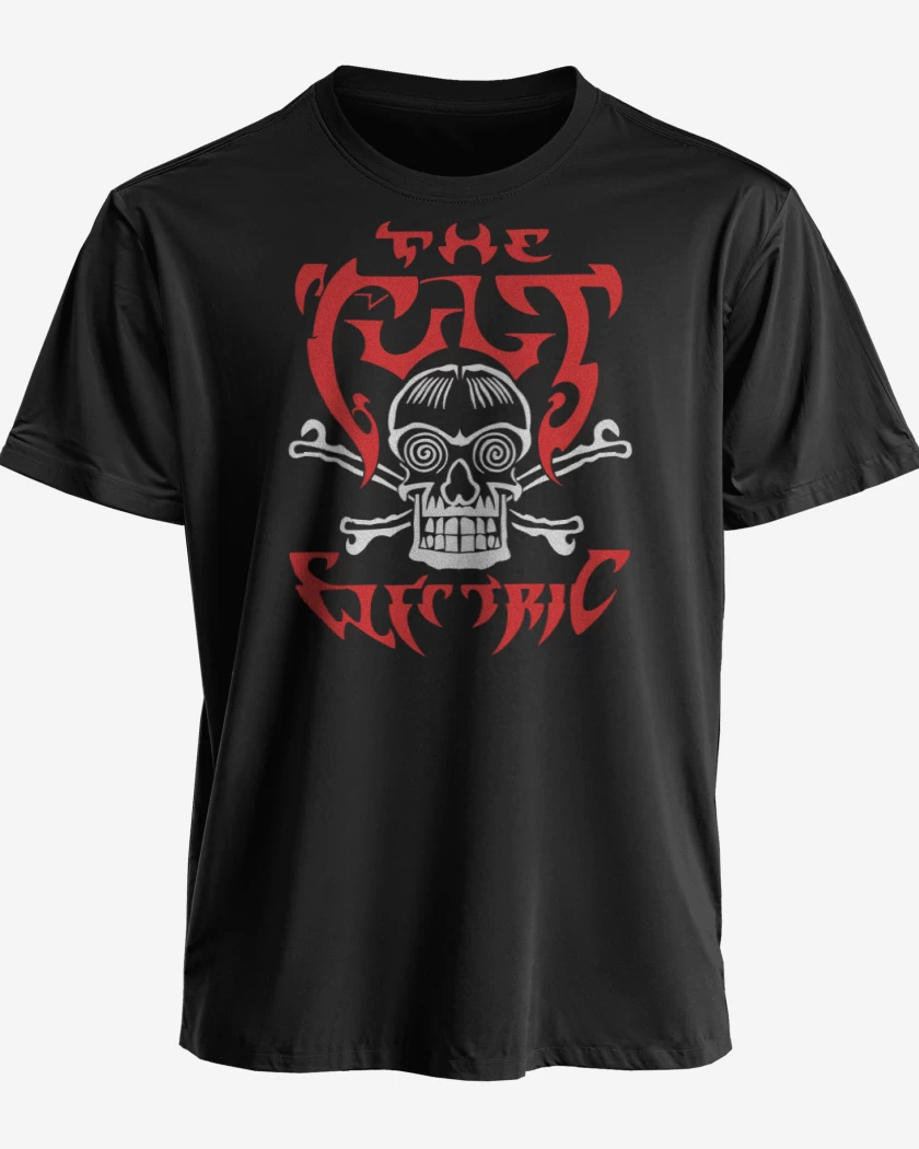 Polera premium Negro de The Cult Elec tric