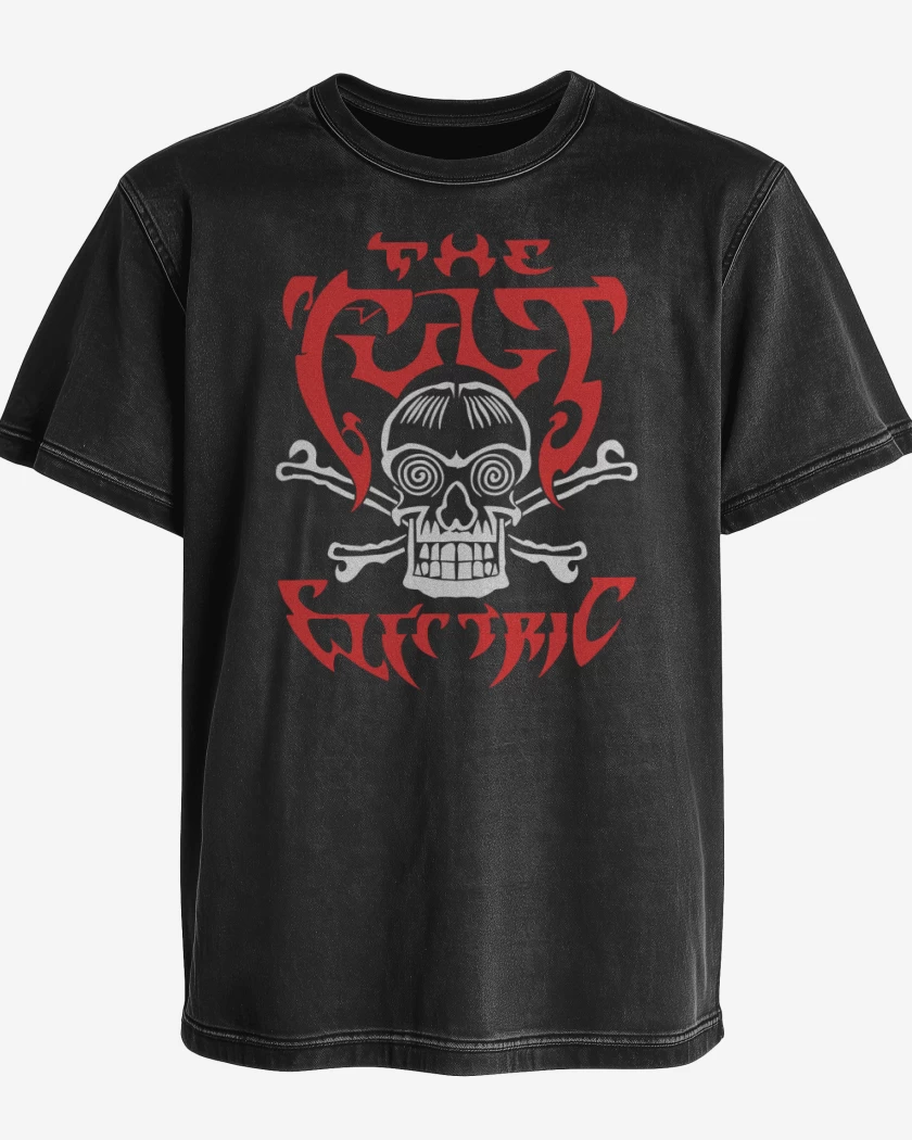 Polera desgastada The Cult Elec tric