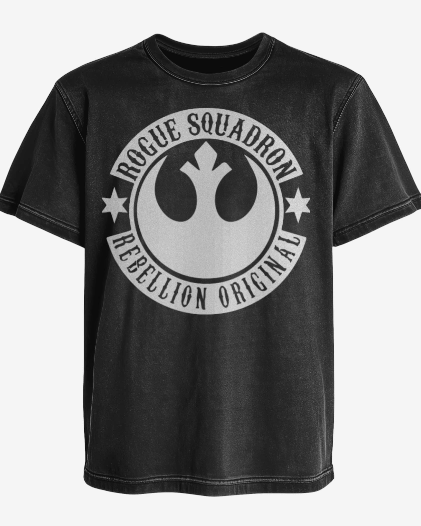 Polera desgastada Rogue squeadron