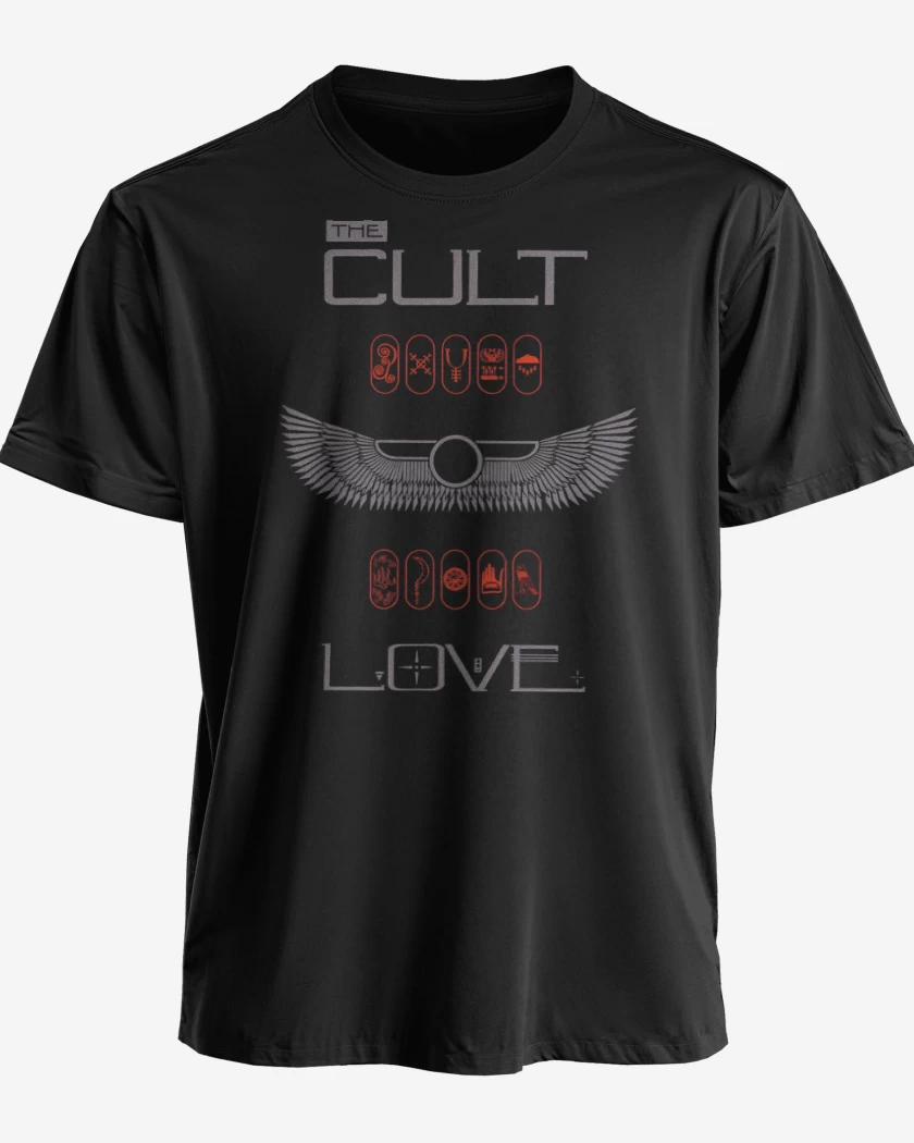 Polera premium Negro de The Cult Love