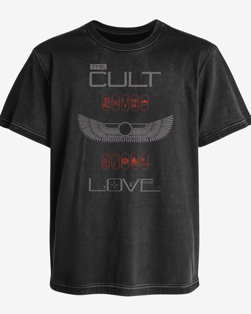 Polera desgastada The Cult Love