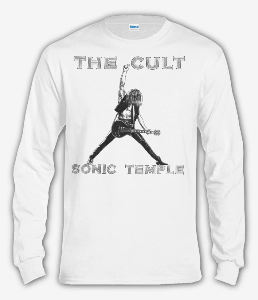 Polera manga larga The Cult Templo Sonico