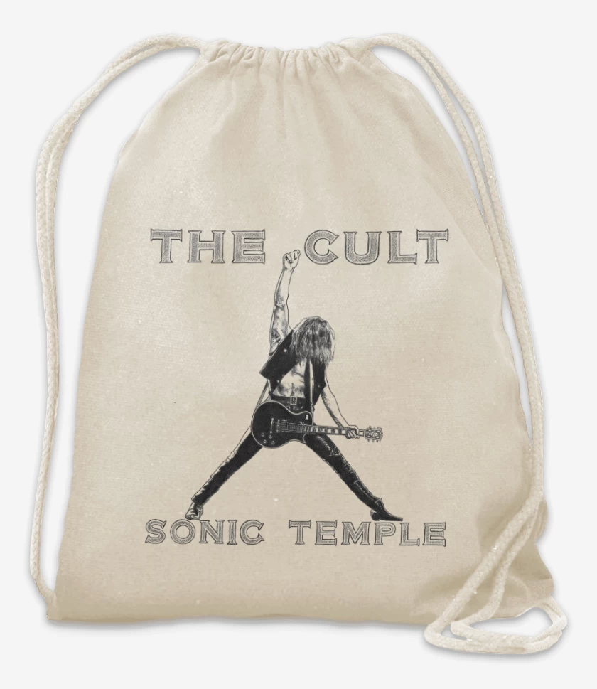 Mochila Blanco de The Cult Templo Sonico