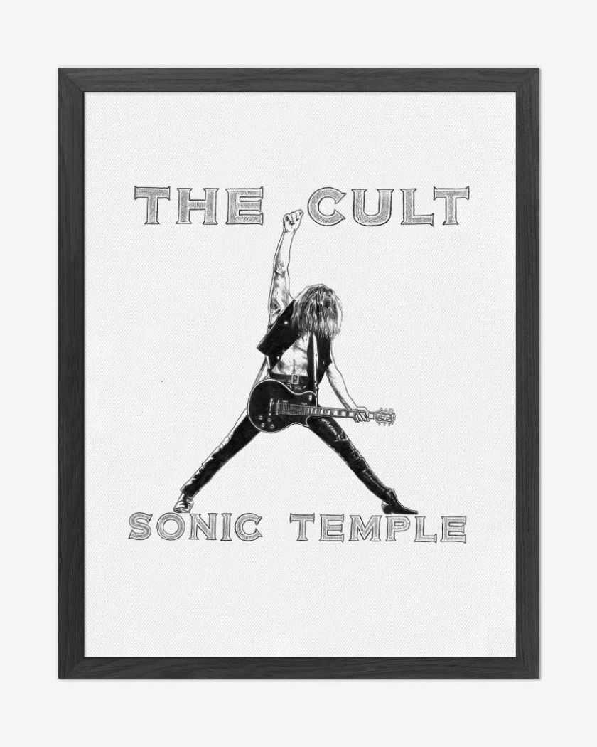 Cuadro decorativo Blanco de The Cult Templo Sonico