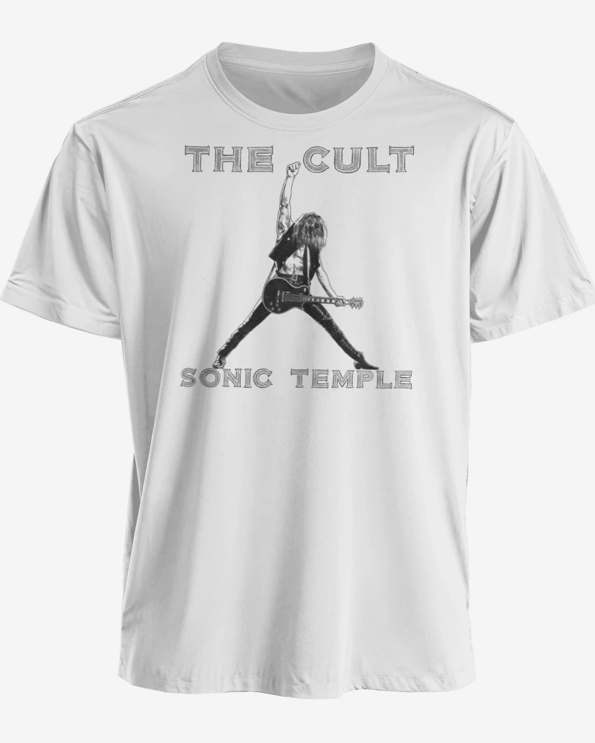 Polera premium Blanco de The Cult Templo Sonico