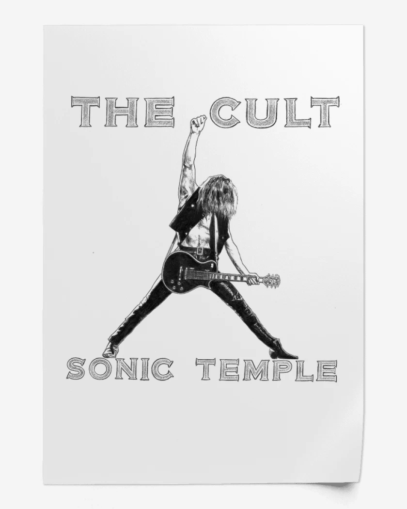 Print The Cult Templo Sonico