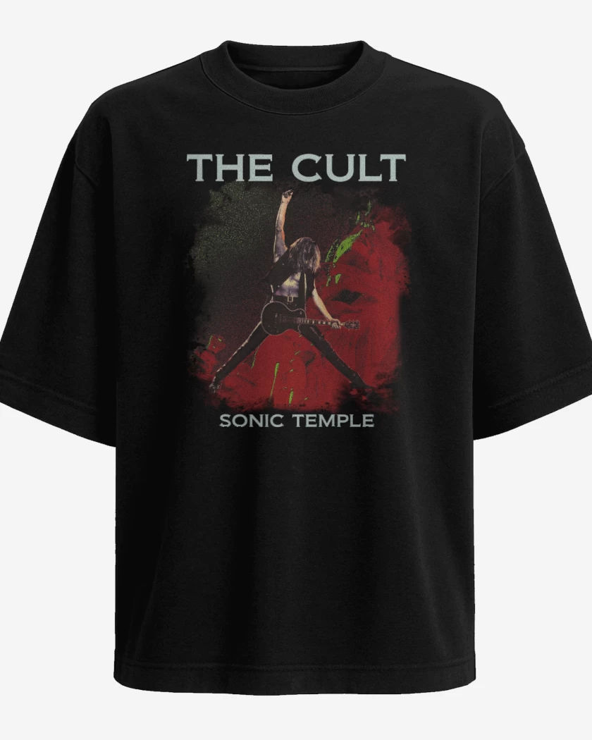 Polera Oversize The Cult Sonic Temple