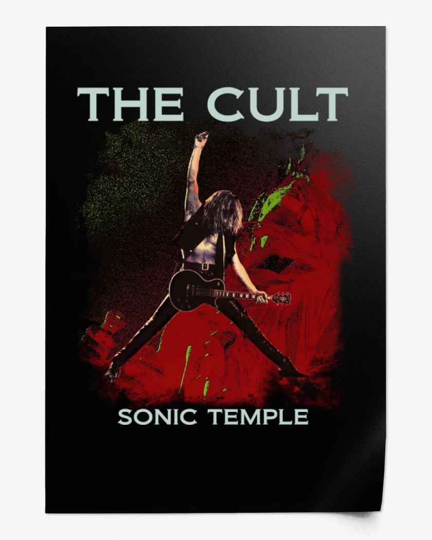Print The Cult Sonic Temple