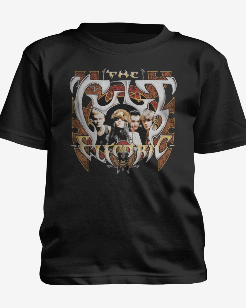 Polera de niño Negro de The Cult Electric