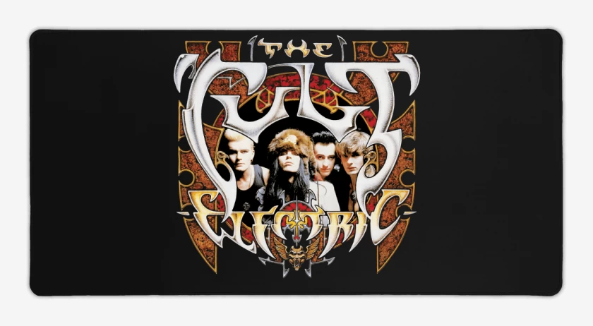 Mouse pad Gamer Negro de The Cult Electric