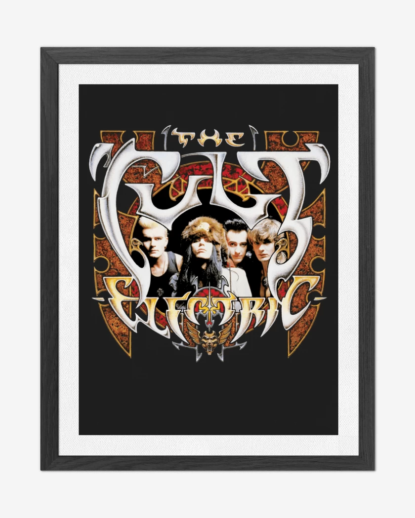 Cuadro decorativo Negro de The Cult Electric