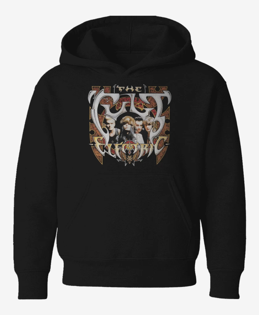 Poleron de niño Negro de The Cult Electric
