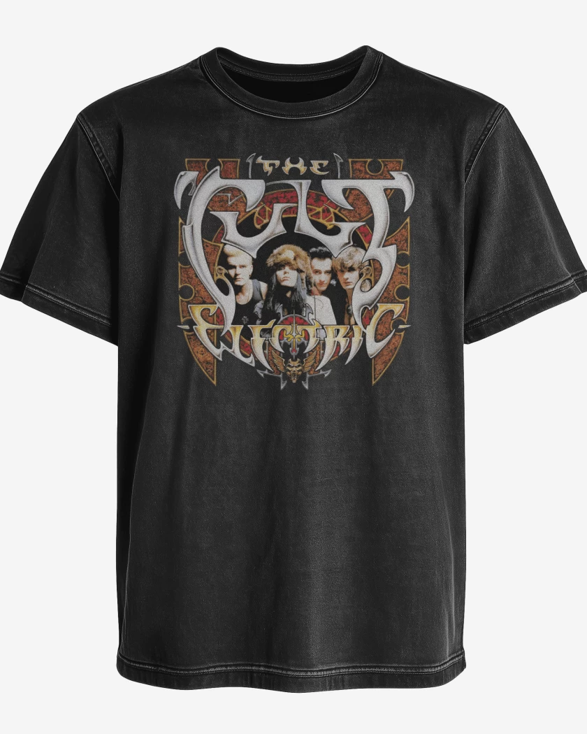 Polera desgastada The Cult Electric