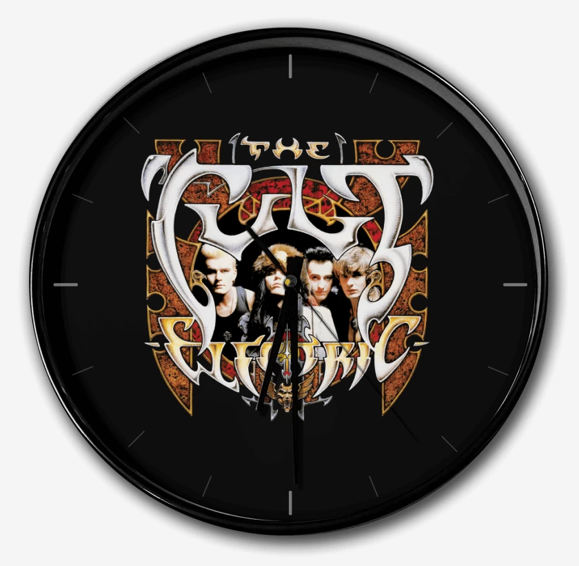 Reloj Negro de The Cult Electric