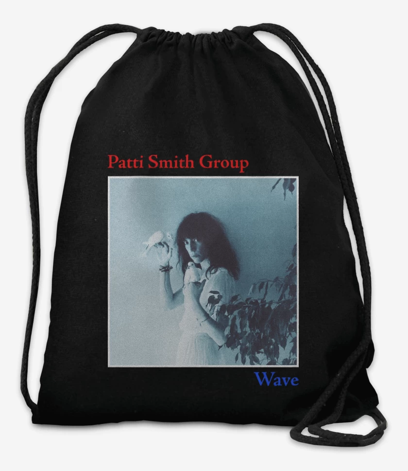 Mochila Negro de Patti Smith Group Wave