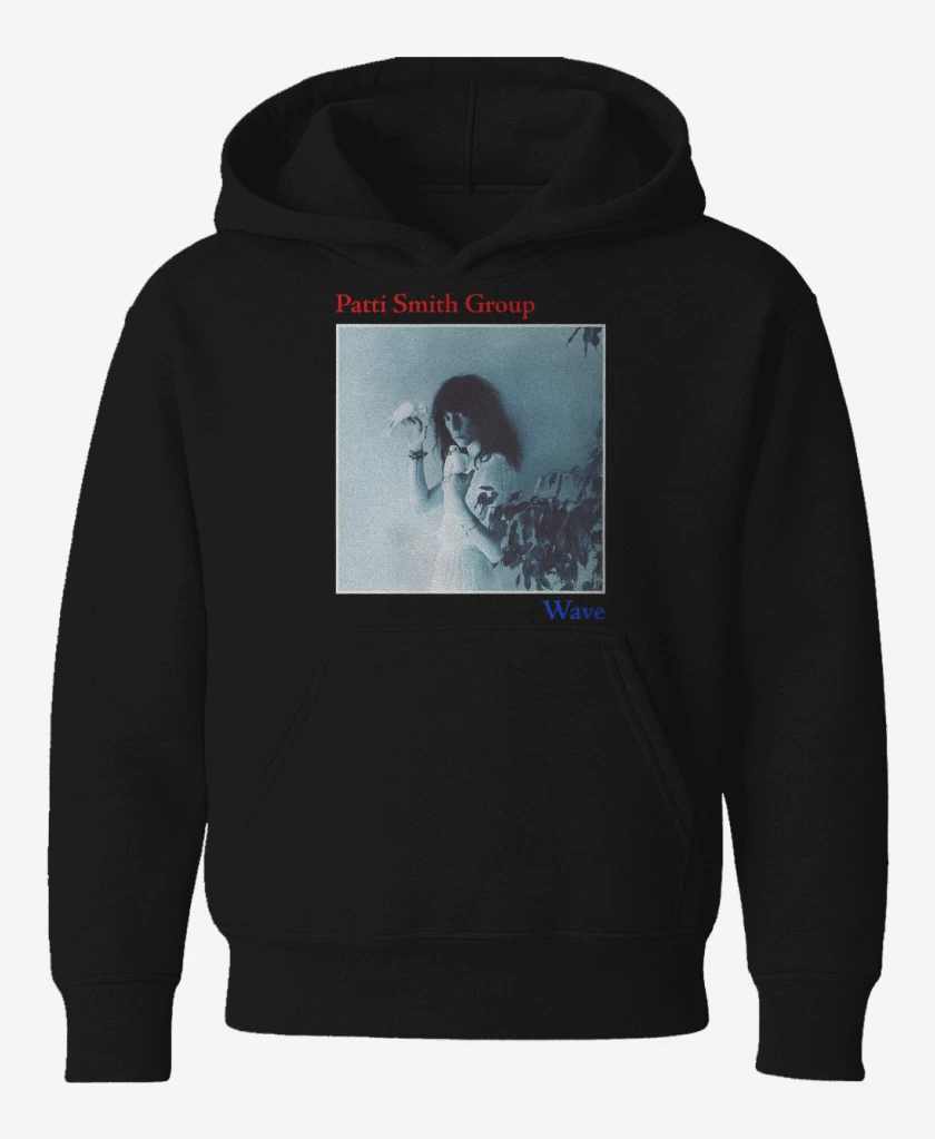 Poleron de niño Negro de Patti Smith Group Wave